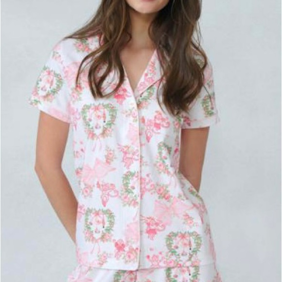 Roller Rabbit x Love Shack Fancy Polo Shorts - Picture 2 of 3